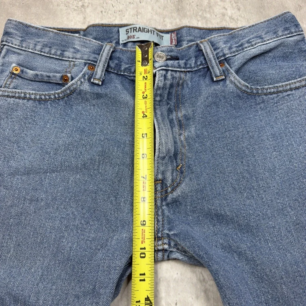 Vintage Levis 505 Jeans Mens 32x32 Blue Denim Regular Fit Straight Leg Y2K USA